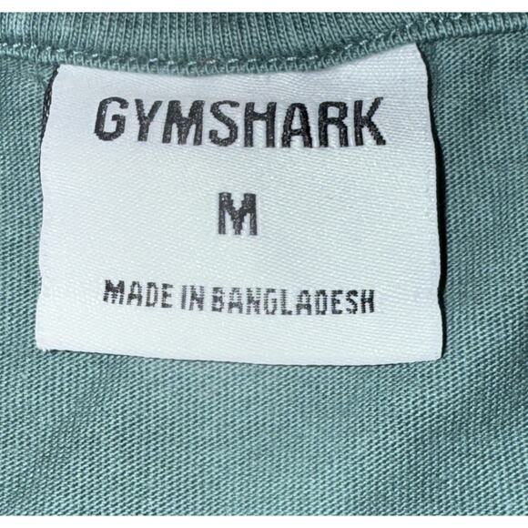 Gymshark Women's Camo Graphic Print Oversized Cotton T-Shirt Green Size Med - Picture 7 of 7